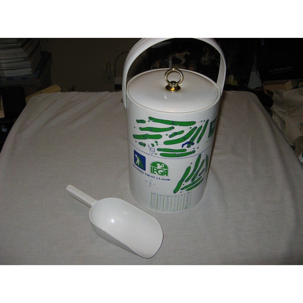 LPGA Golf Bankers Trust Classic Ice Bucket w Scoop Locust Hill Counrty Club NEW